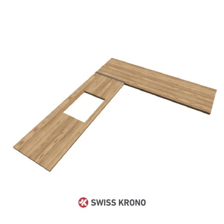 Blat narożny - łączenie prawe SWISS KRONO