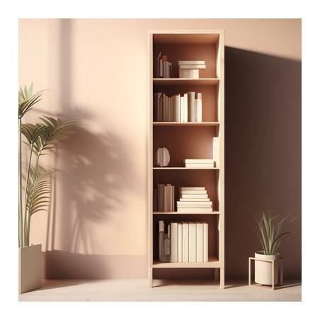 Klasyczna biblioteczka (regał z półkami) na wymiar -169 Kolorów do wyboru