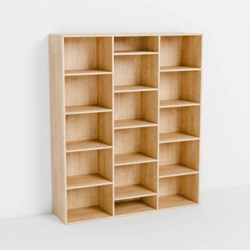 Biblioteczka 3 modułowa na wymiar Flex Quick szerokość 1250-2200mm