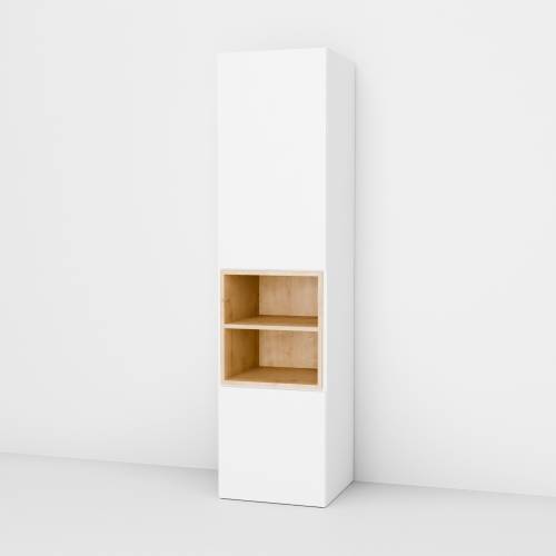 Meblościanka jednomodułowa FLEX 1 z frontami laminowanymi Flex
