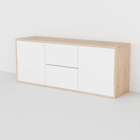 Komoda Dentro Quick z drzwiczkami i szufladami, 3 moduły