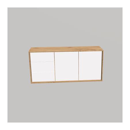 Komoda Flex Design Quick z drzwiczkami i szufladami, 3 moduły