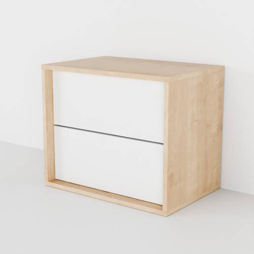 Komoda Flex Design Plus Quick z dwoma szufladami, 1 moduł