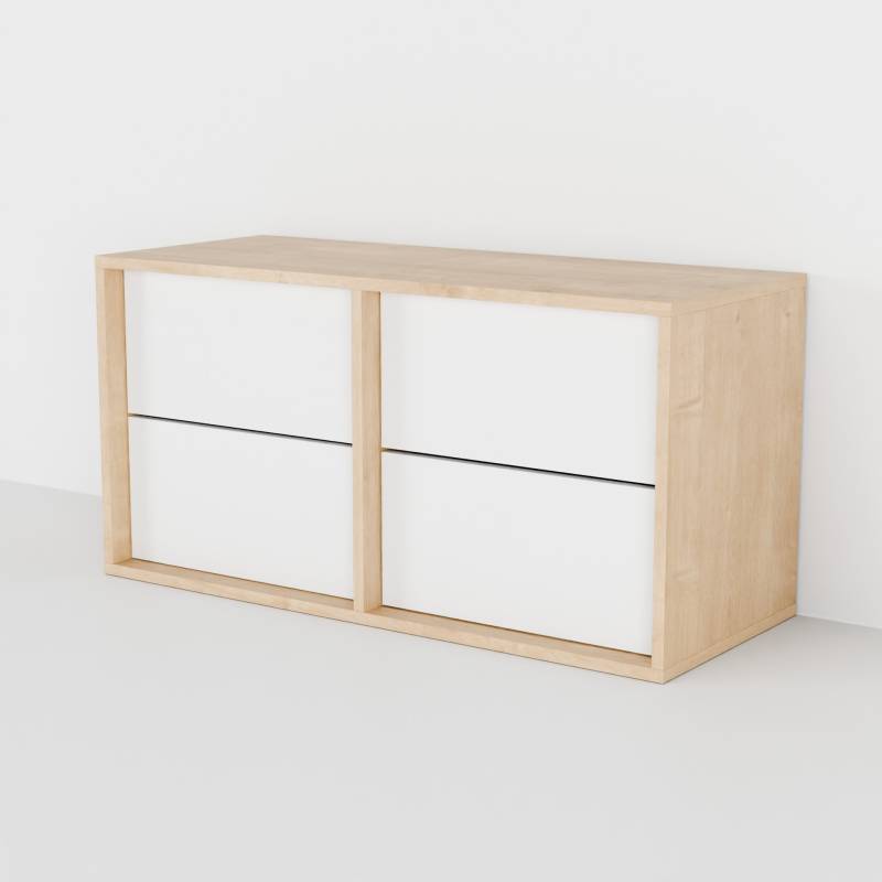 Komoda Flex Design Plus Quick z dwoma szufladami, 2 moduły