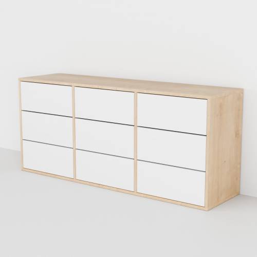 Komoda Dentro Plus Quick z 3 szufladami, 3 moduły
