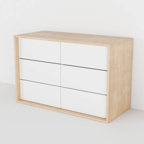 Komoda Flex Design Quick z 3 szufladami, 2 moduły