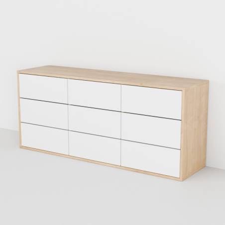 Komoda Dentro Quick z 3 szufladami, 3 moduły