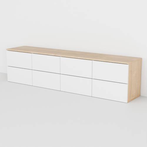 Komoda Classico Quick z 2 szufladami, 4 moduły