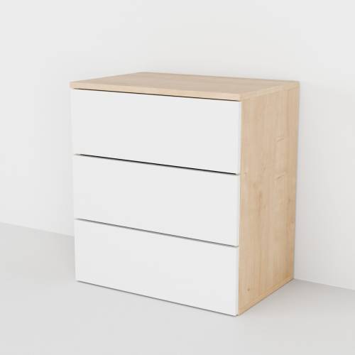 Komoda Classico Quick z 3 szufladami, 1 moduł