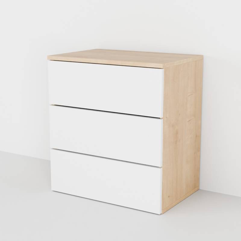 Komoda Classico Quick z 3 szufladami, 1 moduł