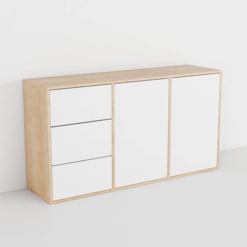 Komoda Dentro Plus Quick z drzwiczkami i szufladami, 3 moduły