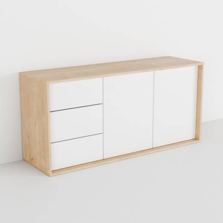 Komoda Flex Design Quick z drzwiczkami i szufladami, 3 moduły